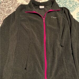 Columbia Gray Fleece Jacket